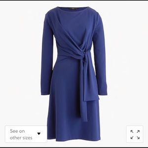 J. Crew tied waist dress